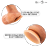 Κ. INTENSE - BRUCE M SILICONE DILDO ΜΕ TESTICLES 20 CM - 4,5 CM