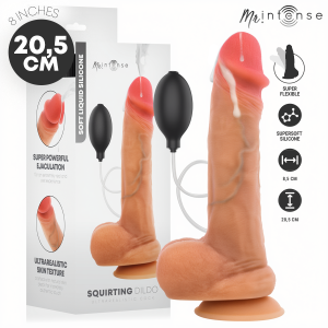MR INTENSE - DANNY SILICONE EJACULATING DILDO 20.5 CM - 4 CM