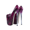 Sexy stiletto heel with fiery design