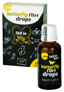 Butterfly Flirt Drops - Stimulating Drops - 1 fl oz / 30 ml